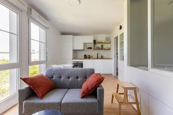 Charmant Appartement Calme Proche De Paris 圣但尼 外观 照片