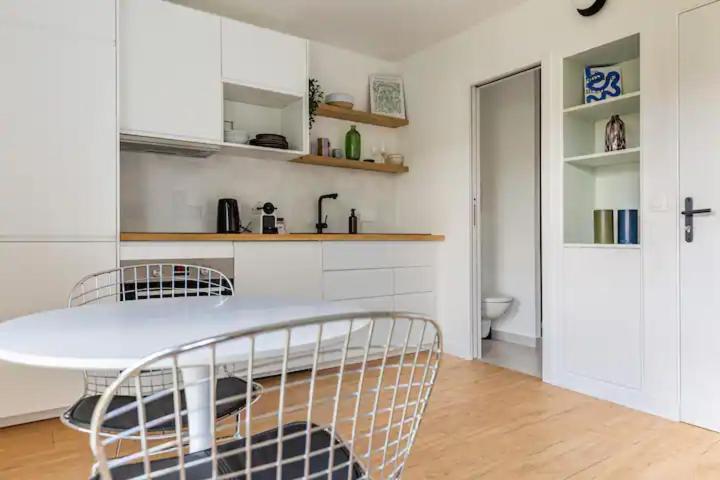Charmant Appartement Calme Proche De Paris 圣但尼 外观 照片