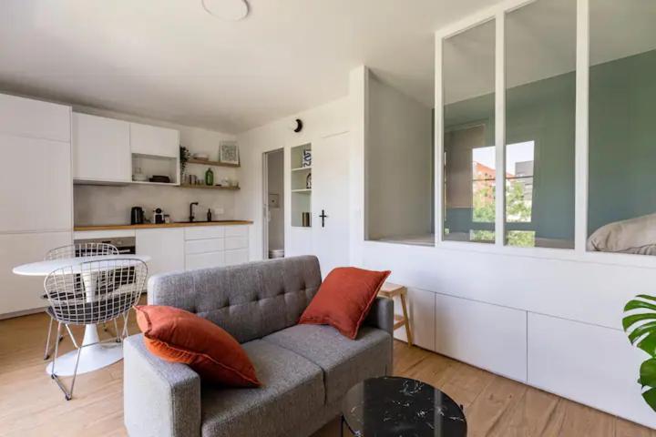 Charmant Appartement Calme Proche De Paris 圣但尼 外观 照片